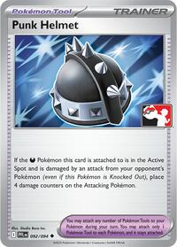 Punk Helmet 092/094 Prize Pack Series Cards Pokémon card