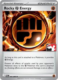 Rocky Fighting Energy 087/088 Prize Pack Series Cards Pokémon card
