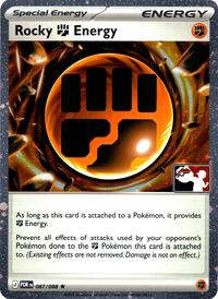 Rocky Fighting Energy (Cosmos Holo) 087/088 Prize Pack Series Cards Pokémon card