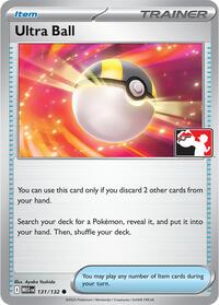 Ultra Ball 131/132 Prize Pack Series Cards Pokémon card
