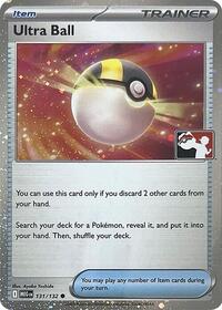 Ultra Ball (Cosmos Holo) 131/132 Prize Pack Series Cards Pokémon card
