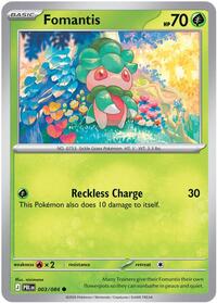 Fomantis 003/084 · Reverse Holo