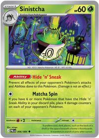Sinistcha 006/084 · Reverse Holo