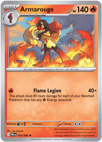 Armarouge 012/084 · Reverse Holo