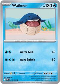 Wailmer 015/084 · Reverse Holo