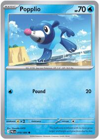 Popplio 018/084 · Reverse Holo