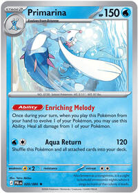 Primarina 020/084 · Reverse Holo