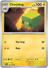 Charjabug 025/084 · Reverse Holo