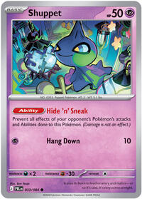 Shuppet 033/084 · Reverse Holo