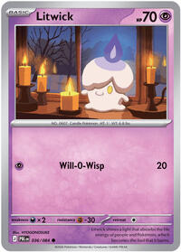 Litwick 036/084 · Reverse Holo