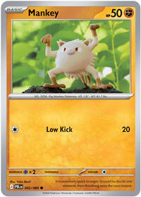 Mankey 042/084 · Reverse Holo