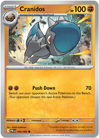 Cranidos 044/084 · Reverse Holo