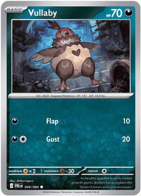 Vullaby 049/084 · Reverse Holo