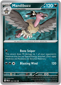Mandibuzz 050/084 · Reverse Holo