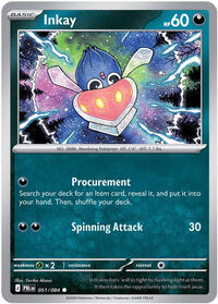 Inkay 051/084 · Reverse Holo