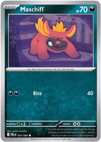 Maschiff 057/084 · Reverse Holo