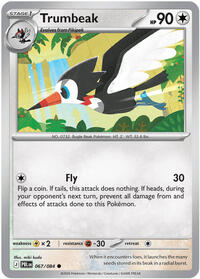 Trumbeak 067/084 · Reverse Holo