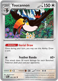 Toucannon 068/084 · Reverse Holo