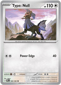 Type: Null 069/084 · Reverse Holo