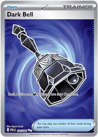 Dark Bell 106/084 Pitch Black Pokémon card