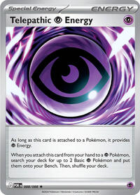 Telepathic Psychic Energy (Non-Holo) 088/088 Deck Exclusives Pokémon card