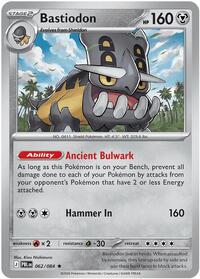 Bastiodon (Non-Holo) 062/084