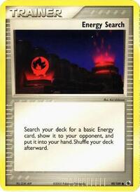 Energy Search 90 Deck Exclusives Pokémon card