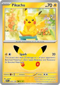 Pikachu 025/128