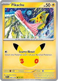 Pikachu 032/128