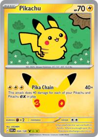 Pikachu 034/128
