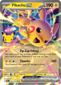 Pikachu ex 054/128