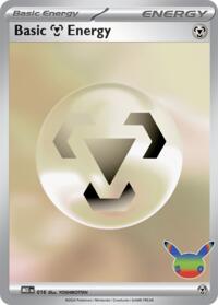 Basic Metal Energy (30th Celebration) 016 Mega Evolution Energies Pokémon card
