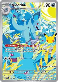 Nidorina (30th Celebration) (Pokemon Center Exclusive) 101