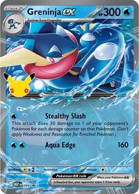 Greninja ex (30th Celebration) 099