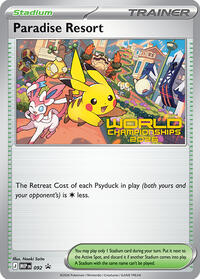 Paradise Resort (World Championships 2026) 092 Mega Evolution Promo Pokémon card