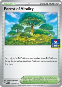 Forest of Vitality (GYM) 117/132 Southeast Asia Exclusives Pokémon card