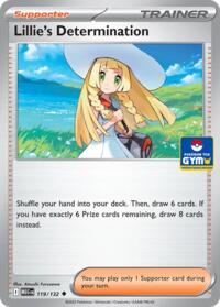 Lillie's Determination (GYM) 119/132 Southeast Asia Exclusives Pokémon card