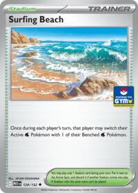 Surfing Beach (GYM) 129/132 Southeast Asia Exclusives Pokémon card