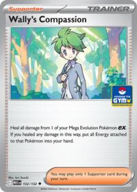 Wally's Compassion (GYM) 132/132 Southeast Asia Exclusives Pokémon card