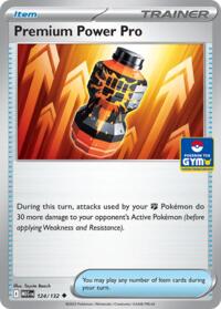 Premium Power Pro (GYM) 124/132 Southeast Asia Exclusives Pokémon card