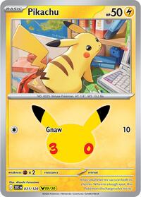 Pikachu 031/128