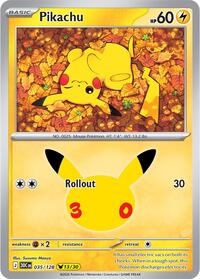 Pikachu 035/128
