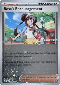 Rosa's Encouragement 084/088 Professor Program Promos Reverse Holo Pokémon card