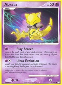 Abra 69/123 · Reverse Holo