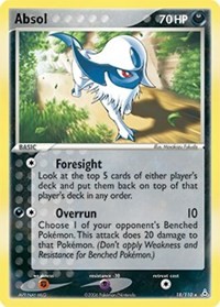 Absol 18/110 · Reverse Holo