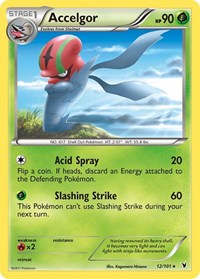 Accelgor 12/101 · Reverse Holo