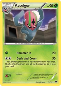 Accelgor 11/108 · Reverse Holo