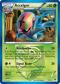 Accelgor (Team Plasma) 8/101 · Reverse Holo