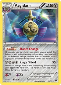Aegislash 86/146 · Reverse Holo
