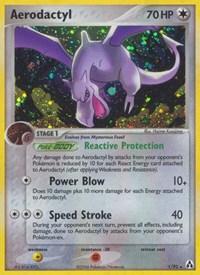Aerodactyl 1/92 · Reverse Holo